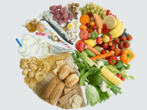 Zbilansowany talerz – podział na warzywa, białko i węglowodany według zasad zdrowego żywienia